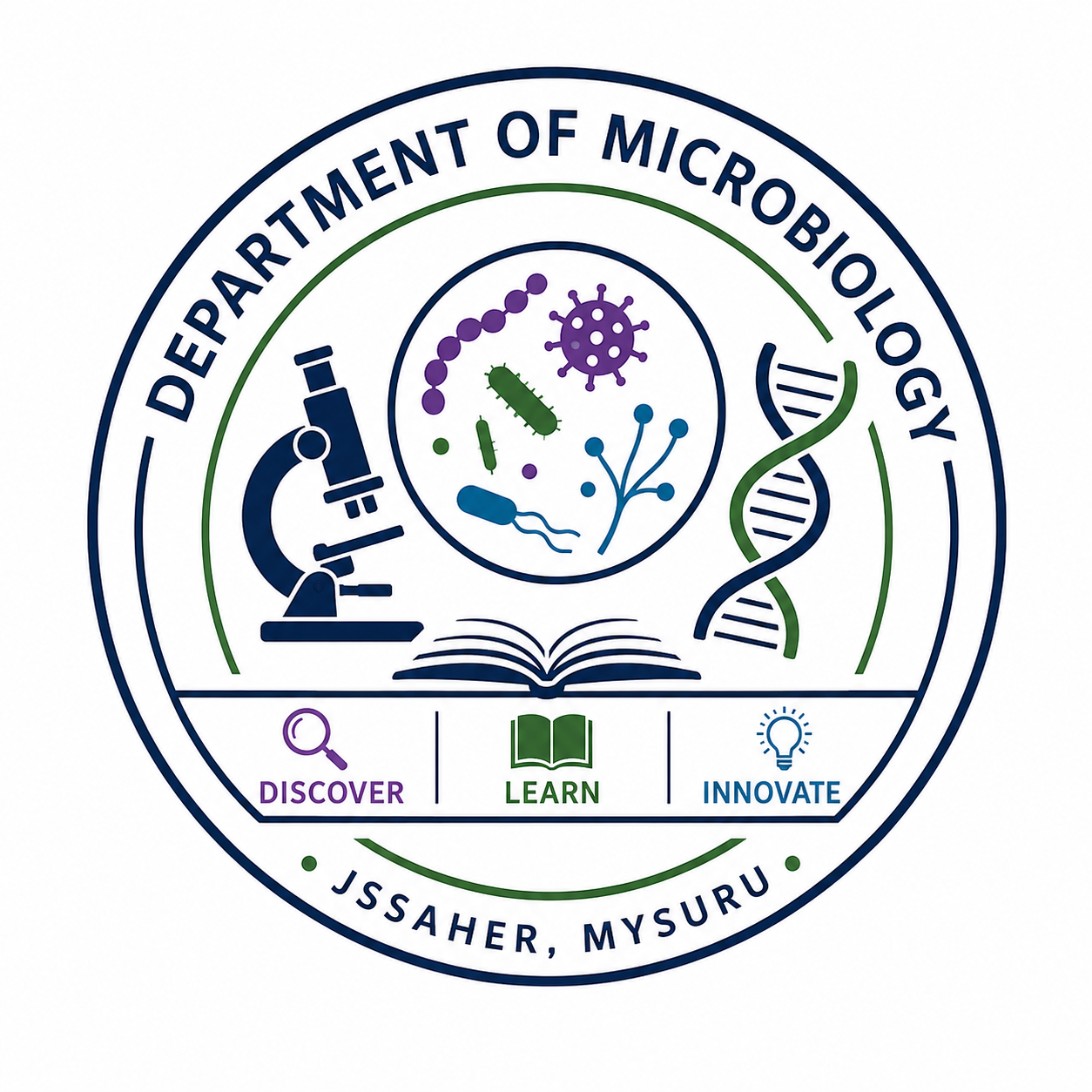 Department of Microbiology Logo
